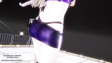 Red Velvet Russian Roulette MMD Sexy Kpop Hentai Dance Uncensored 4K