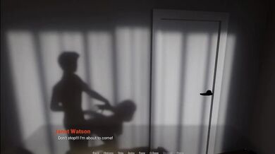 Fucked by a cheating MILF in her big bed while gaming