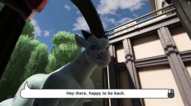Dragon washes her tight furry ass raw in brutal hentai game