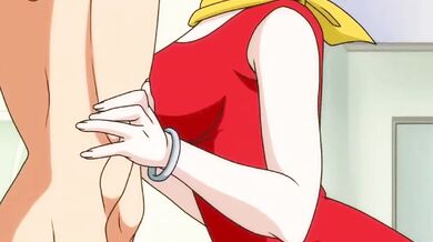 Bulma gets destroyed by Vegeta's massive dragon cock
