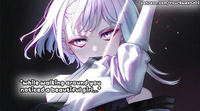 Lucy gets drenched when she overestimates your alpha side
