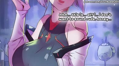 Lucy gets drenched when she overestimates your alpha side