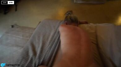 Hot vacation fuck explodes in the shower natural tits real couple doggy style step sis