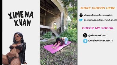 Outdoor Yoga Session Solo Girl Gets Pounded Hard