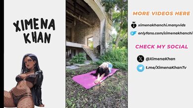 Outdoor Yoga Session Solo Girl Gets Pounded Hard