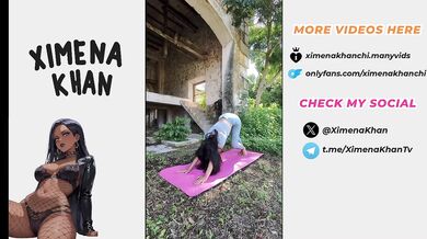 Outdoor Yoga Session Solo Girl Gets Pounded Hard