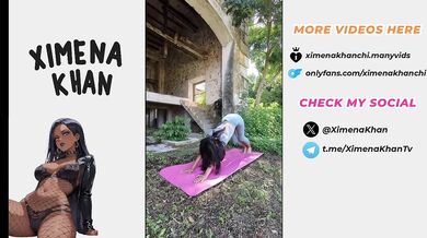 Outdoor Yoga Session Solo Girl Gets Pounded Hard