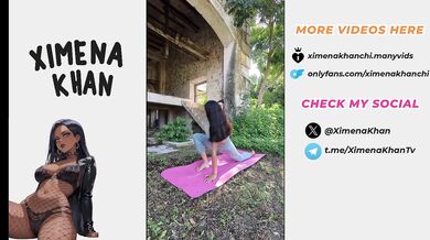 Outdoor Yoga Session Solo Girl Gets Pounded Hard