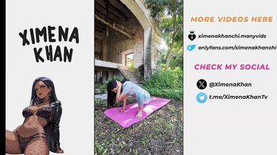 Outdoor Yoga Session Solo Girl Gets Pounded Hard