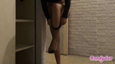 Naked alone at home exposing my sensuous latina body in POV