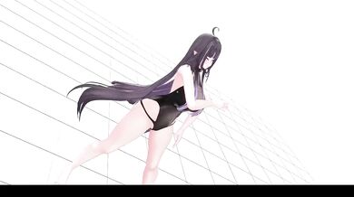 Big booba vtuber dances naked till sloppy wet mess leaked mmd r18