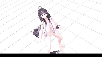 Big booba vtuber dances naked till sloppy wet mess leaked mmd r18