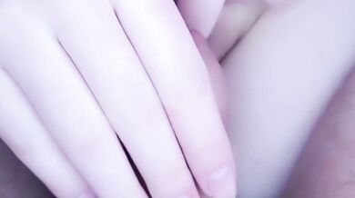 My cock rubs a virgin pussy raw until she gushes