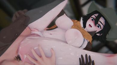 Deadlock Holliday 3D Hentai Triple stuffed Sheriff POV cum dripping milk