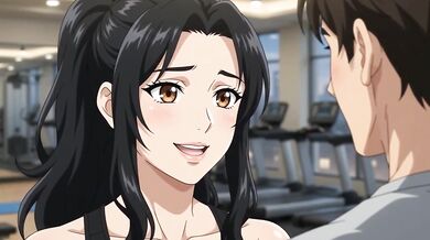 Private Trainer seduces hot boy till he screams while sucking his big dick