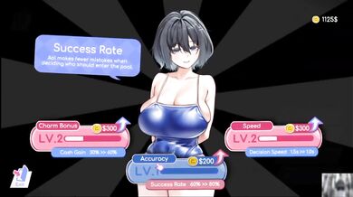 Lifeguard holic gameplay NTR innocent cheating GF becomes exhibitionist slave creampie slut