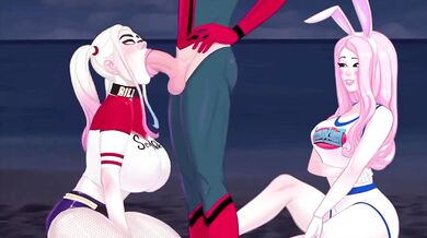 Truth or Dare with my hot girlfriends big dick blowjob cumshot in mouth