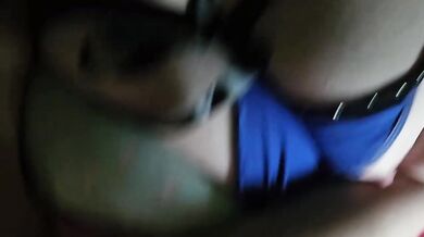 Mistress ruined by big cock toy deep in her Asian BBW cunt loud orgasm