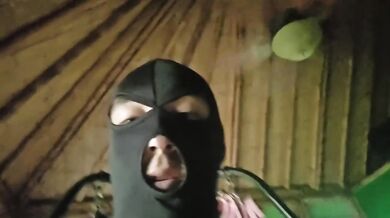 Mistress ruined by big cock toy deep in her Asian BBW cunt loud orgasm