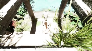 Lara Croft's cursed tomb gets her bouncing on monster cock while statues watch