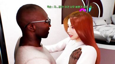 3D BBW Korean Milf Gets Racked by BBC in Hentai Anal Fuck