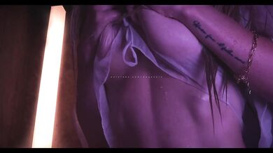Sensual ASMR meditation big wet tits oil play deep relaxation