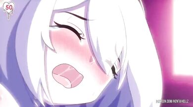Small tits cutie's tight pussy stuffed with cum in 3D hentai