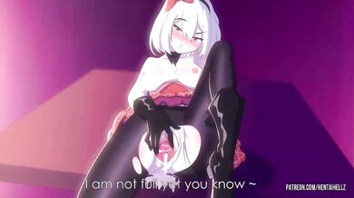 Small tits cutie's tight pussy stuffed with cum in 3D hentai