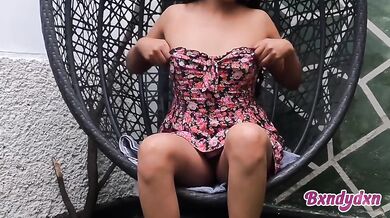 Latina swings to gushing climax in raw female POV