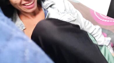 Latina paisa 18 year old destroyed by cumshot after interview