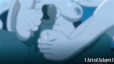 Feet worshipping Toph's big ass in a relaxing bath