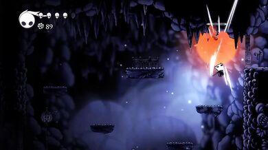 Jugando Hollow Knight hasta chorrear sin parar