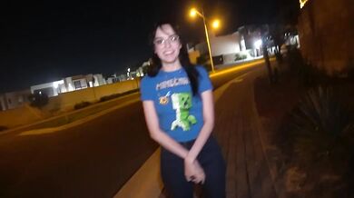 Virgin nerd girl got her big black dick stuffed in her big ass exclusive show