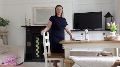 My British stepmom deepthroats me raw on boys night in
