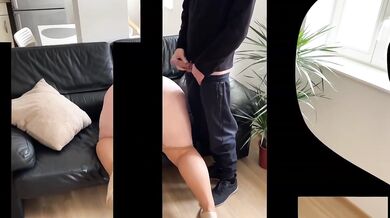 My stepmom whores her ass for cash I bust all over her big tits and heels