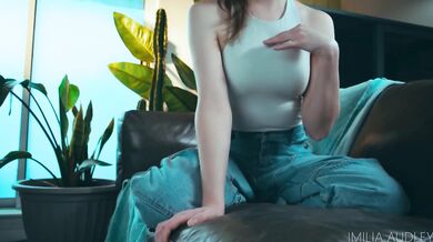 Futanari Pegging Her Futa Frenzy Autofellatio POV destroyed