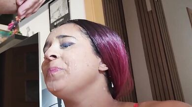 Suckling lambs face fucked raw with sloppy deepthroat facial creamie compilation