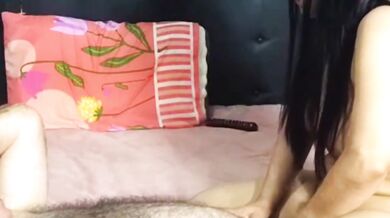 Endless pussy licking session with big natural tits creampie loud moaning
