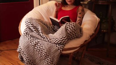 Reading my smutty book and cumming multiple times with my rose toy