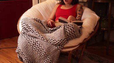 Reading my smutty book and cumming multiple times with my rose toy