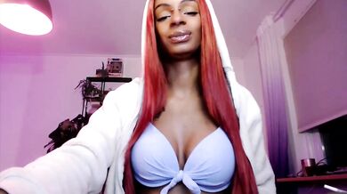 Mean Goddess Gives You a Humiliating Ebony SPH Dick Rating