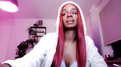 Mean Goddess Gives You a Humiliating Ebony SPH Dick Rating