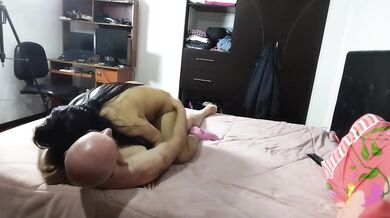 Big natural tits getting their pussy ate raw by a huge cock