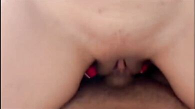 Milf gets ruined drinking her hubbys piss then swallows his cum