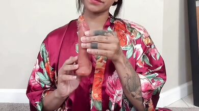 Sacred Milf Hands On Dildo Stroking Till Face Overflow JOI Squirts