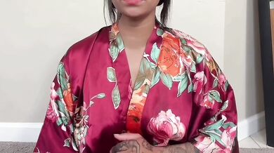 Sacred Milf Hands On Dildo Stroking Till Face Overflow JOI Squirts