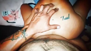 Destroying my wife's tight virgin ass raw and rough