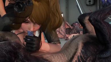 Housewives wrecked by monster cocks wanton screams loud orgasm creampie