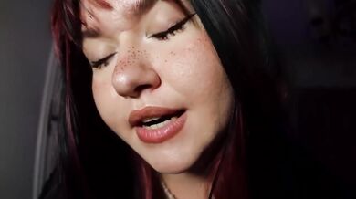 ASMR head massage ruined me leaking jealousy