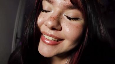 ASMR head massage ruined me leaking jealousy